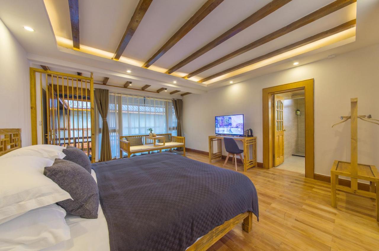 桐墅客栈 Lijiang Village House المظهر الخارجي الصورة