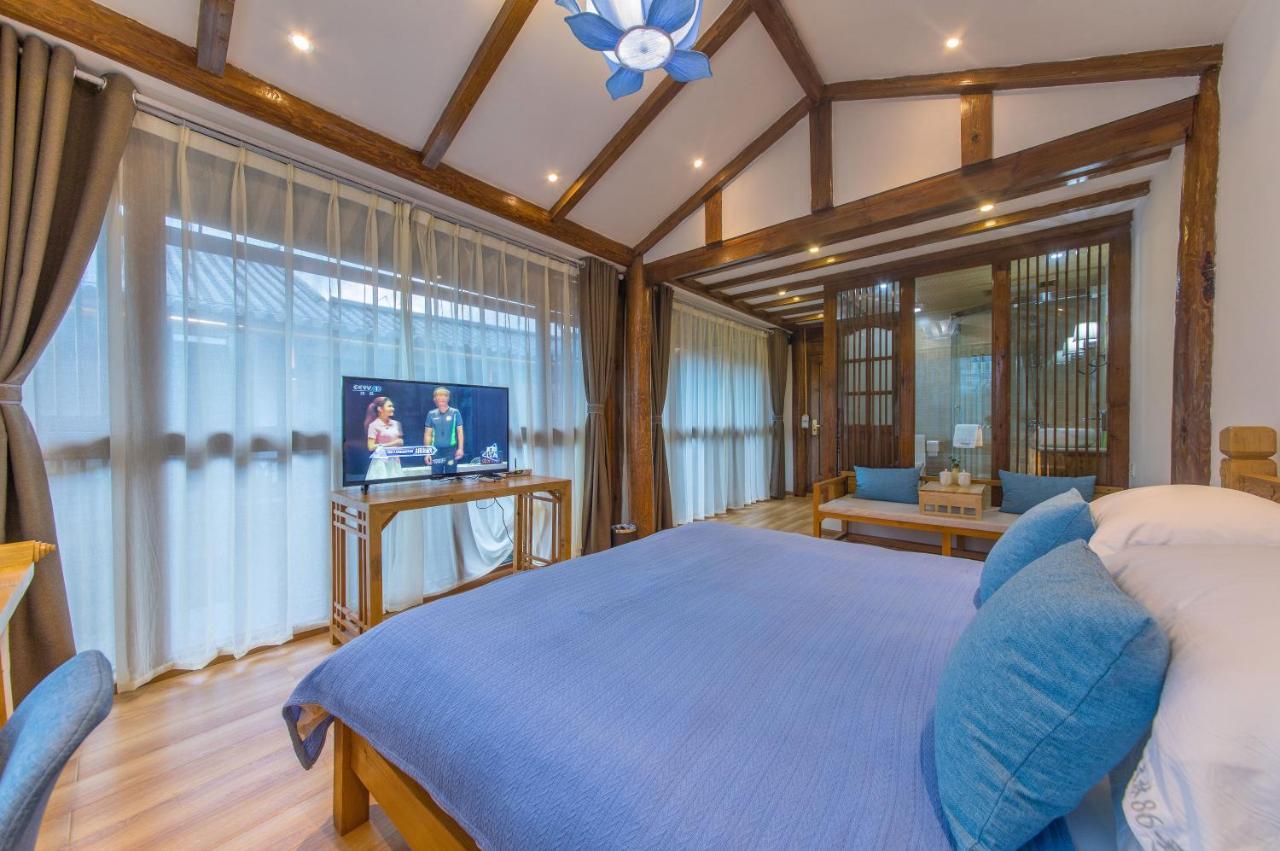 桐墅客栈 Lijiang Village House المظهر الخارجي الصورة